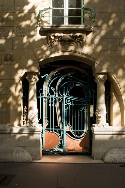 Entrada al Castel Beranger, 1897-98 de Hector Guimard